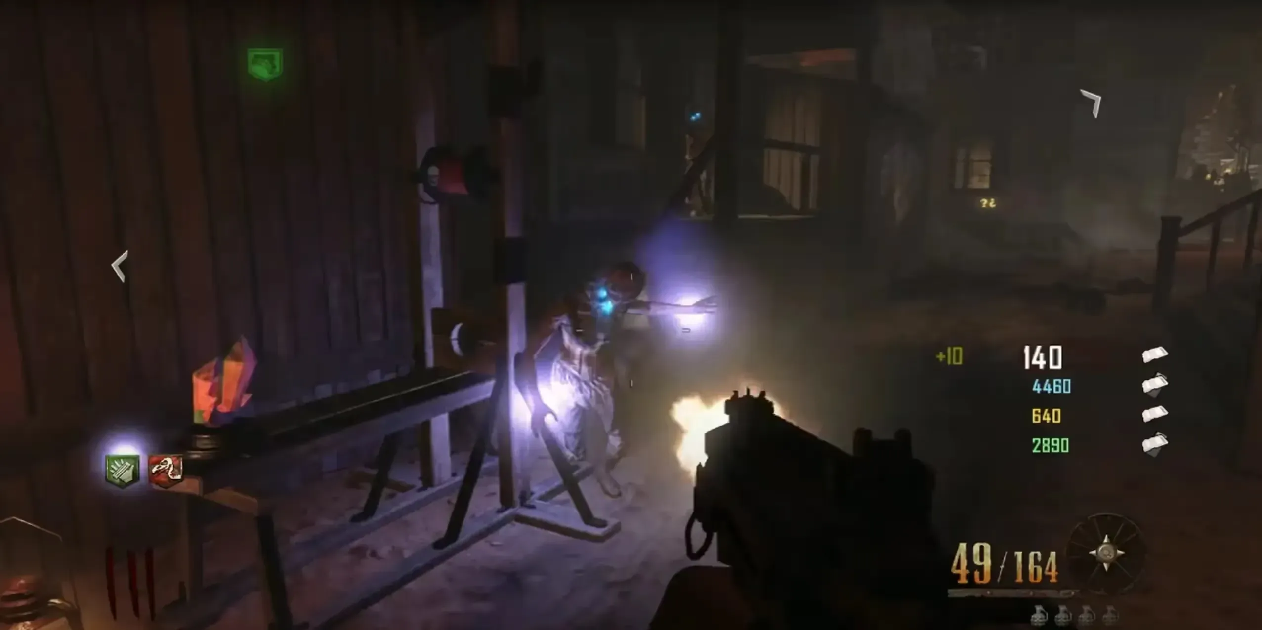 glowing zombie