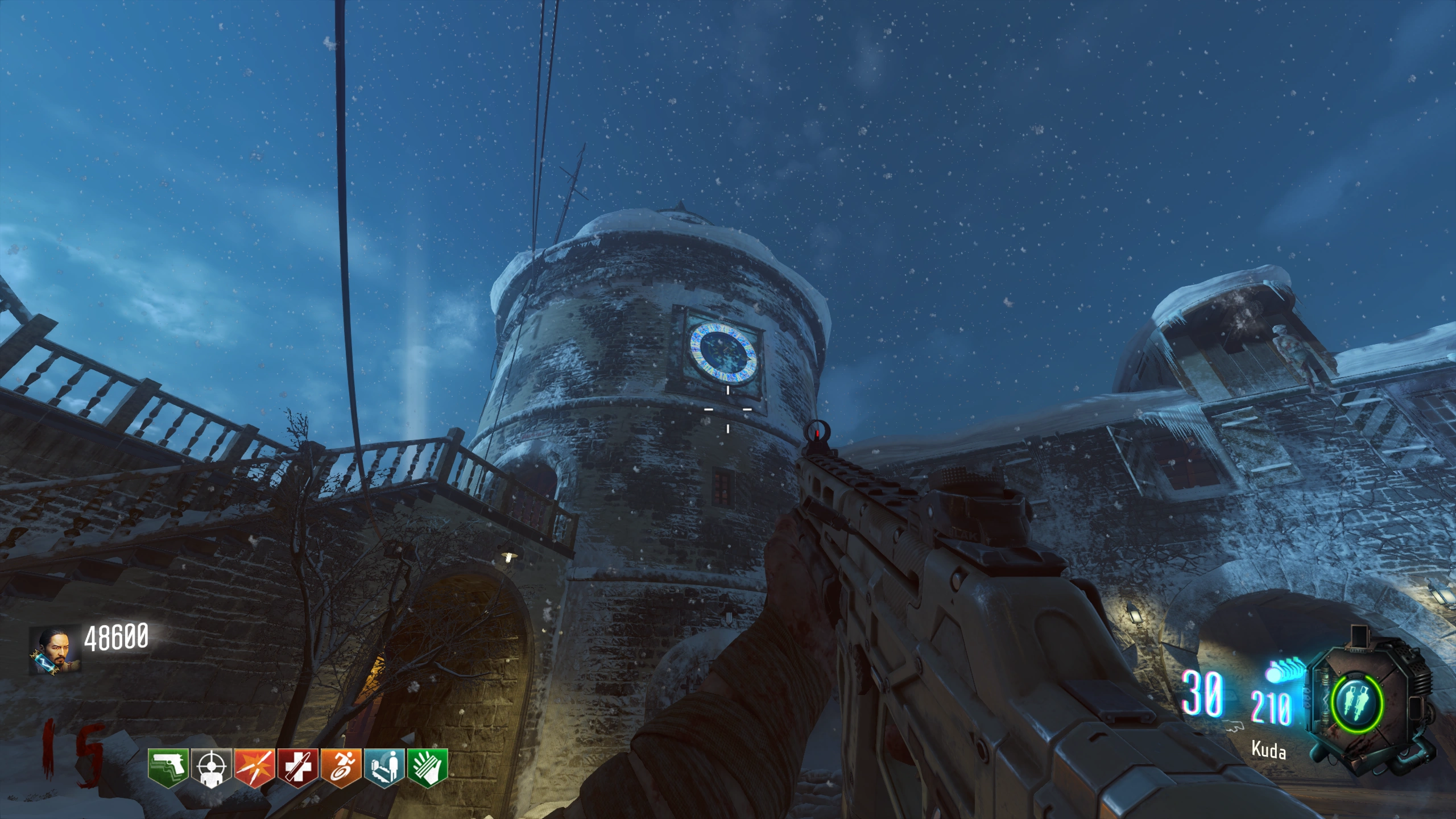 Stop the Clock Tower at 9:35 and wait for the confirmation.