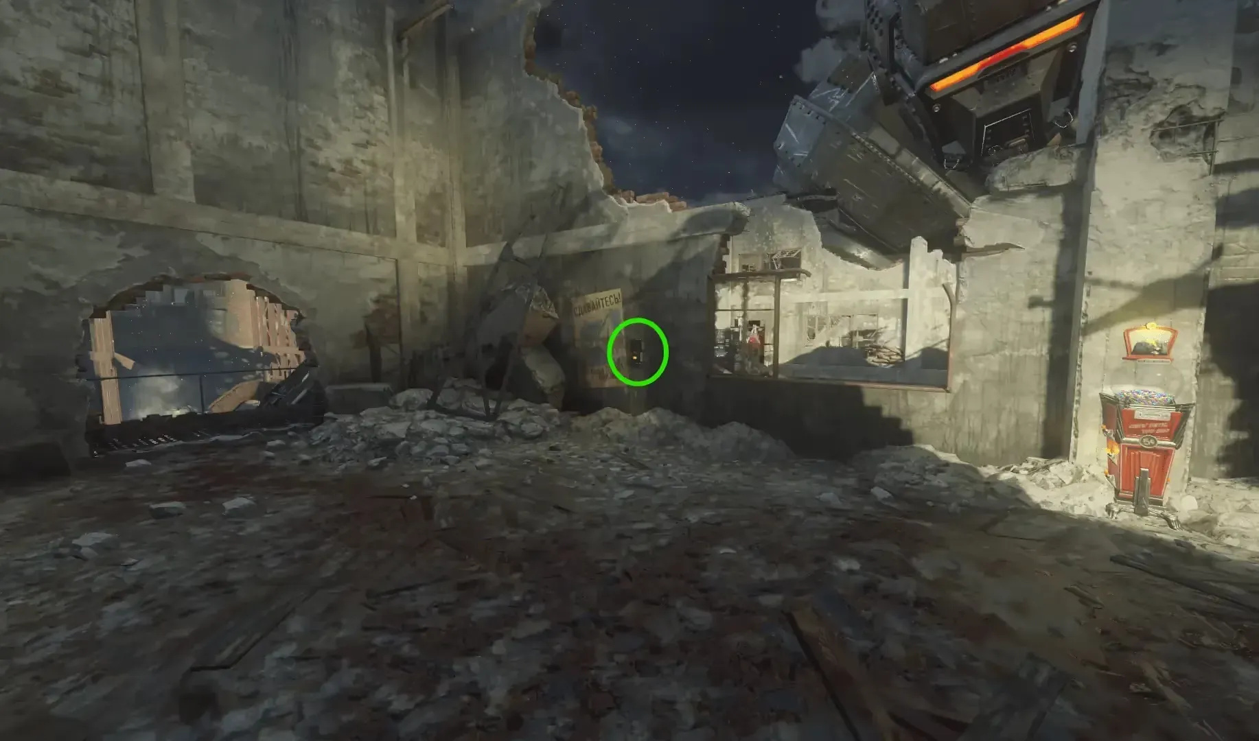 Tank Factory bomb location