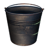 The metal bucket inventory icon.