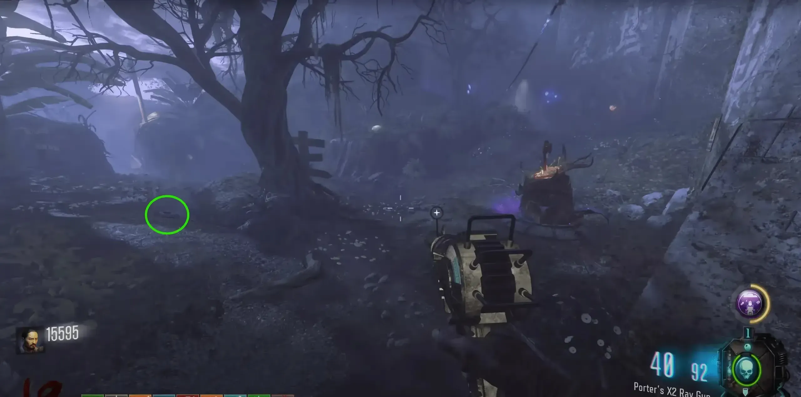 Possible landing site: bunker approach.
