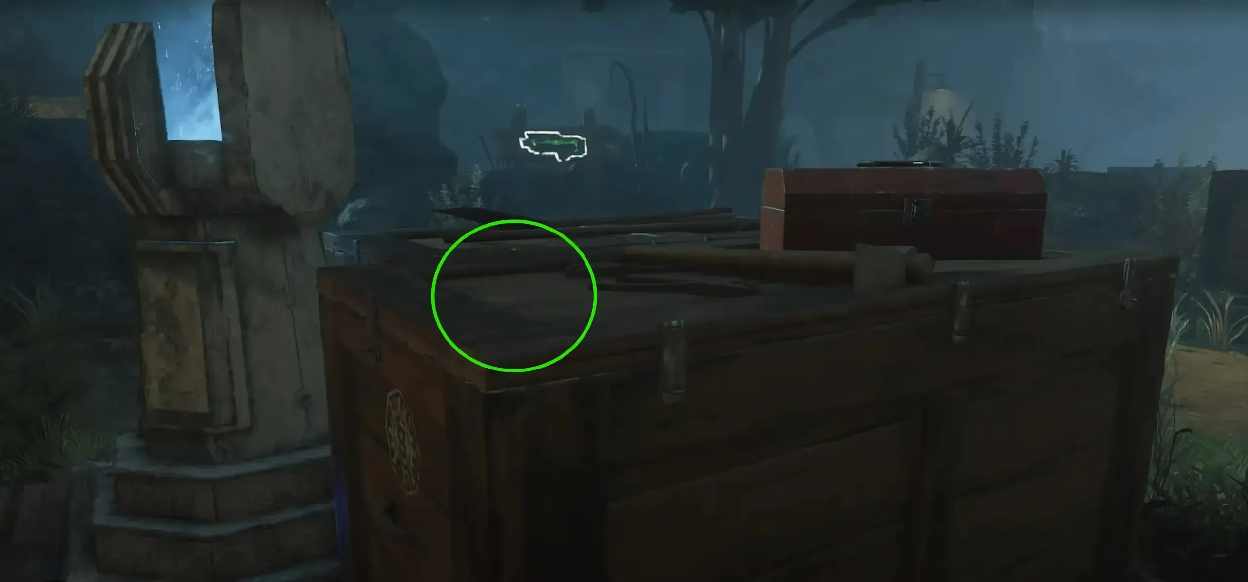 Mask tube region: docks.