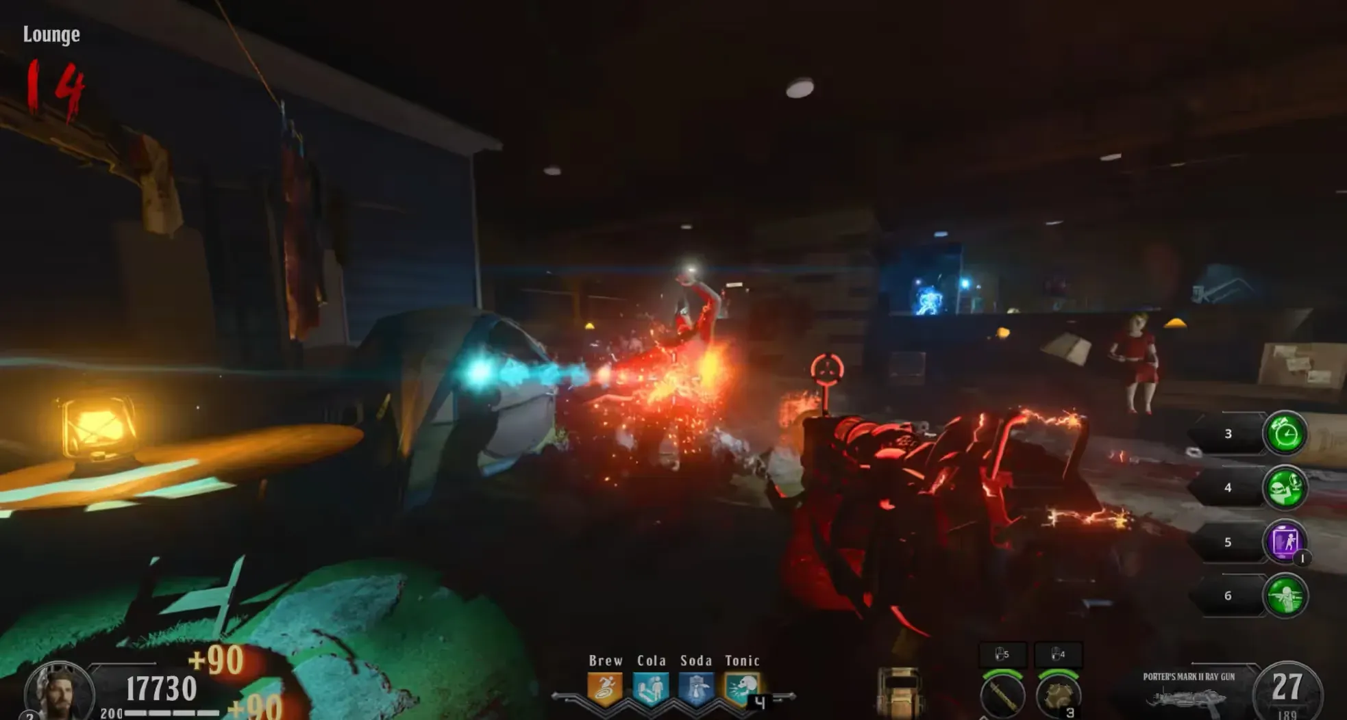 Keep kills flowing into the active canister while the Avogadro attacks