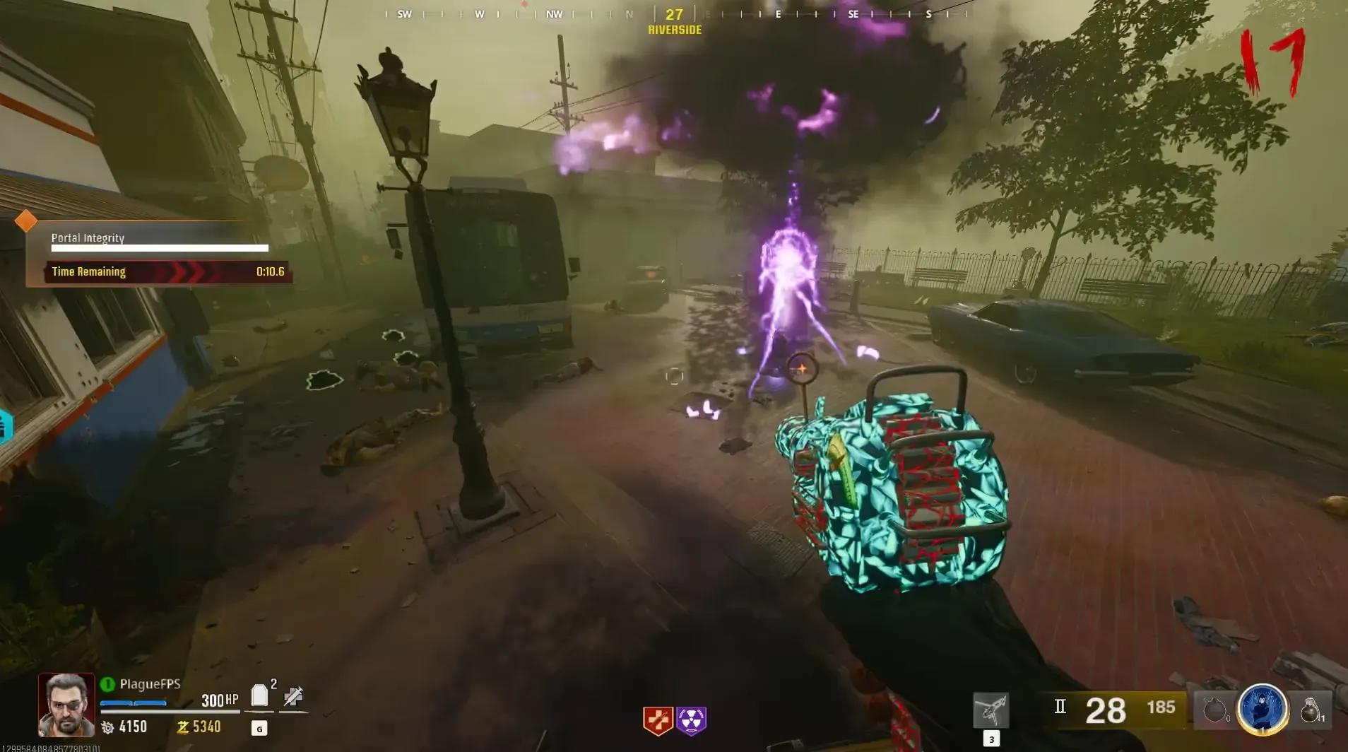Defend the LTG beneath the Riverside storm cloud