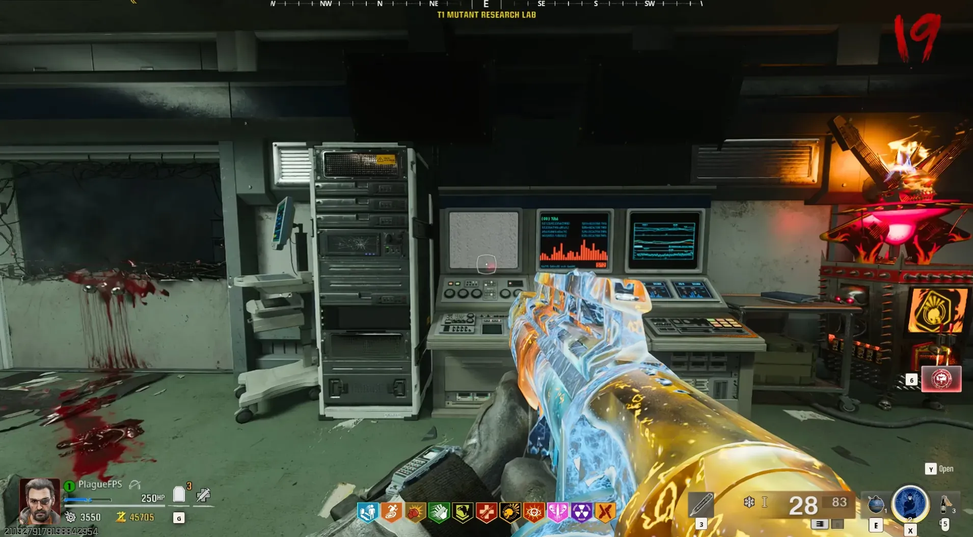First initial: monitor beside Deadshot Daiquiri
