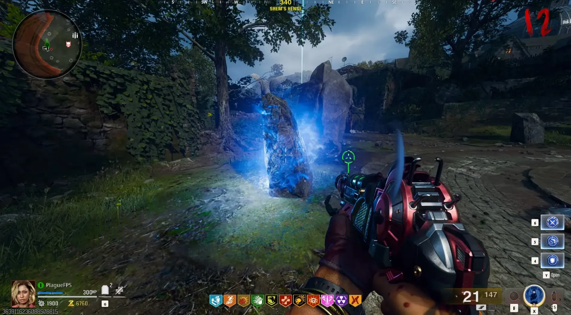 A stone must glow before an Abomination charge will lift it
