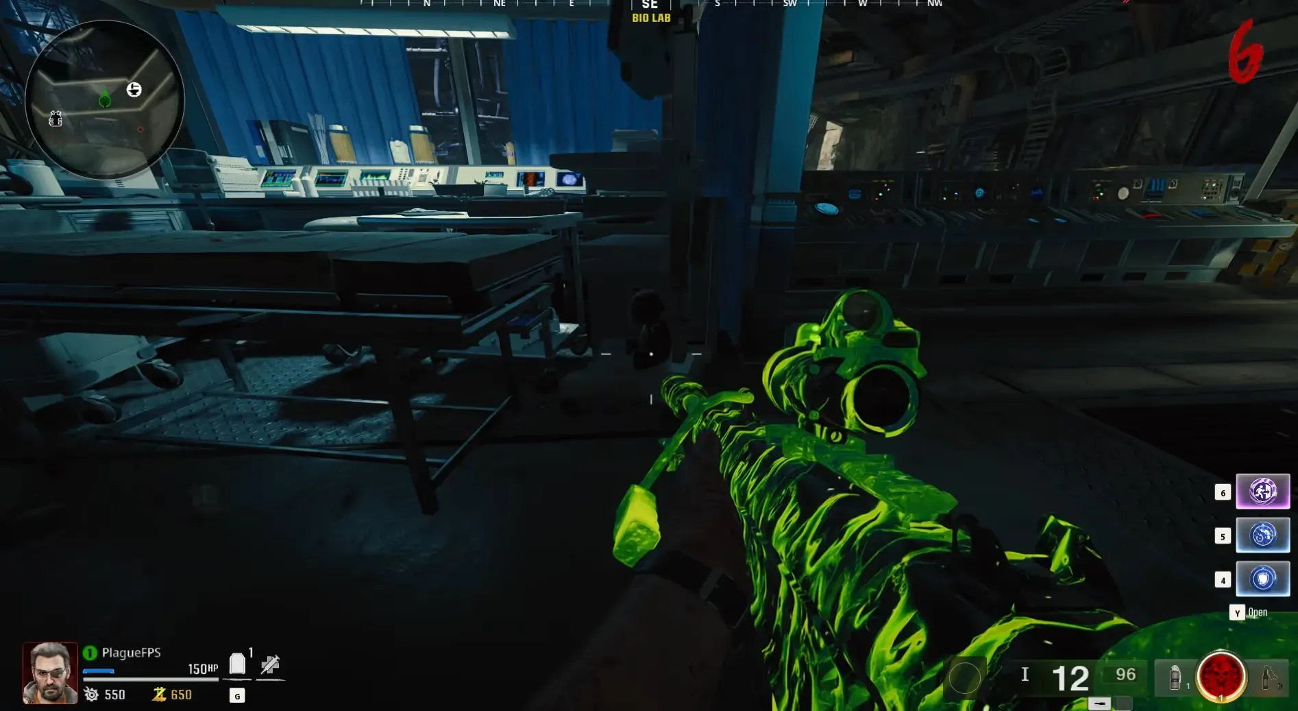 Bio Lab bear: laboratory furniture between armor and crafting table
