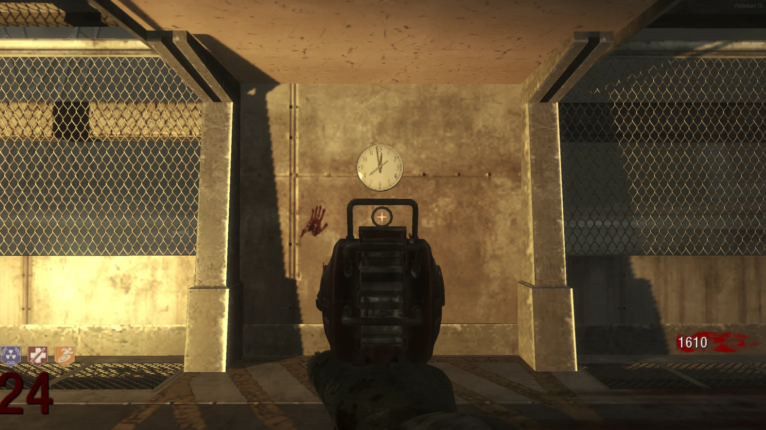 clock on the wall