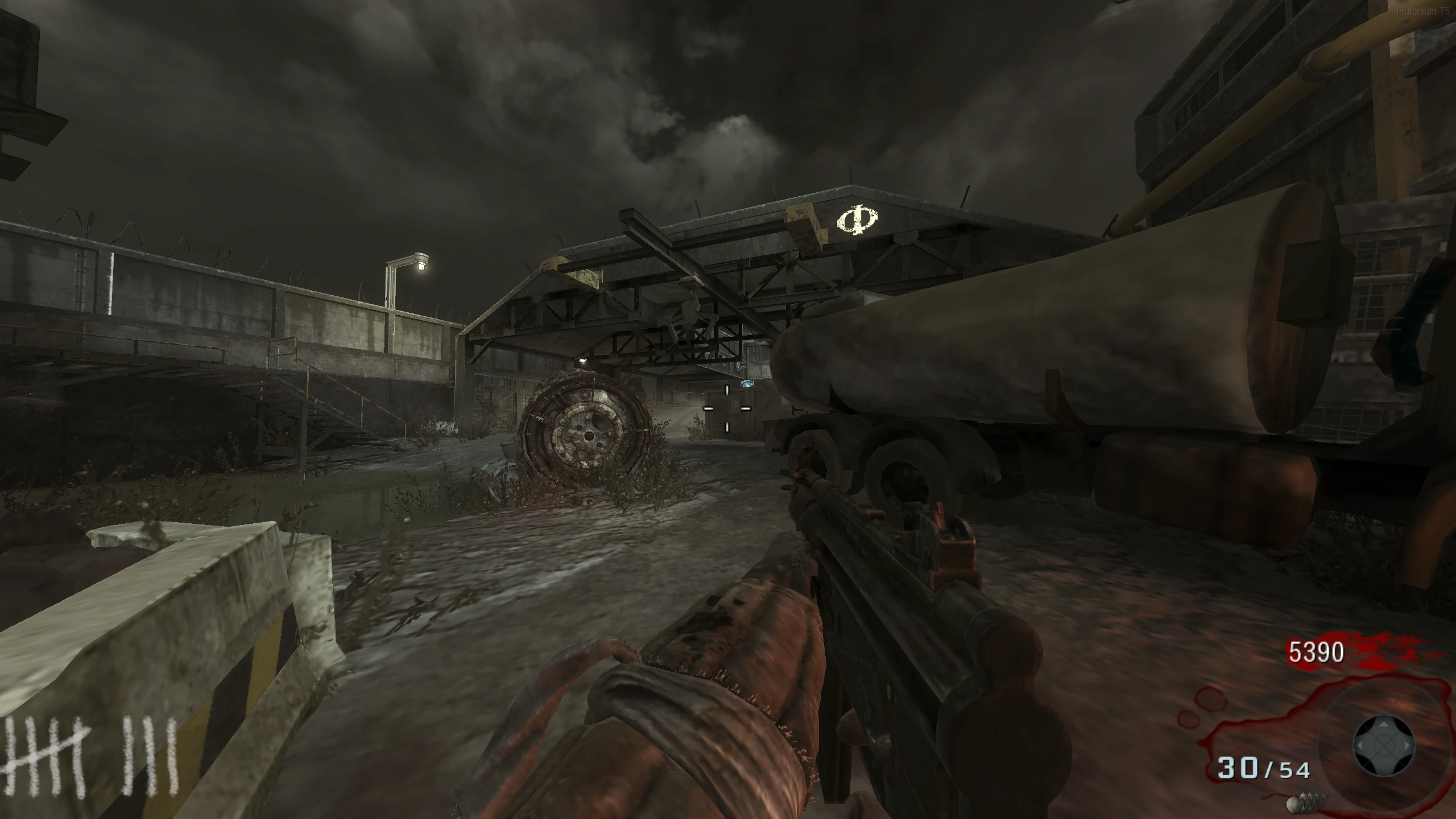 Stamin Up - On the left when coming from spawn, at the back of that path