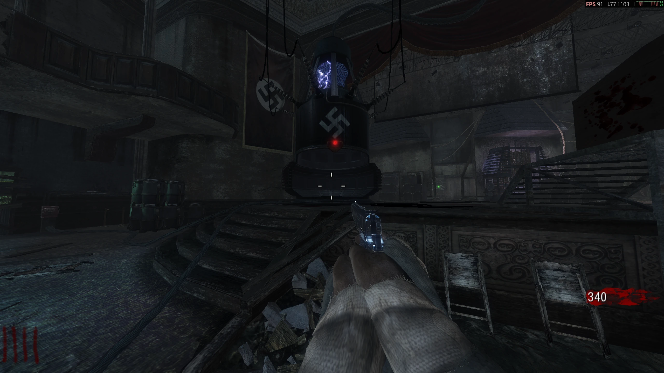 teleporter mainframe on the stage