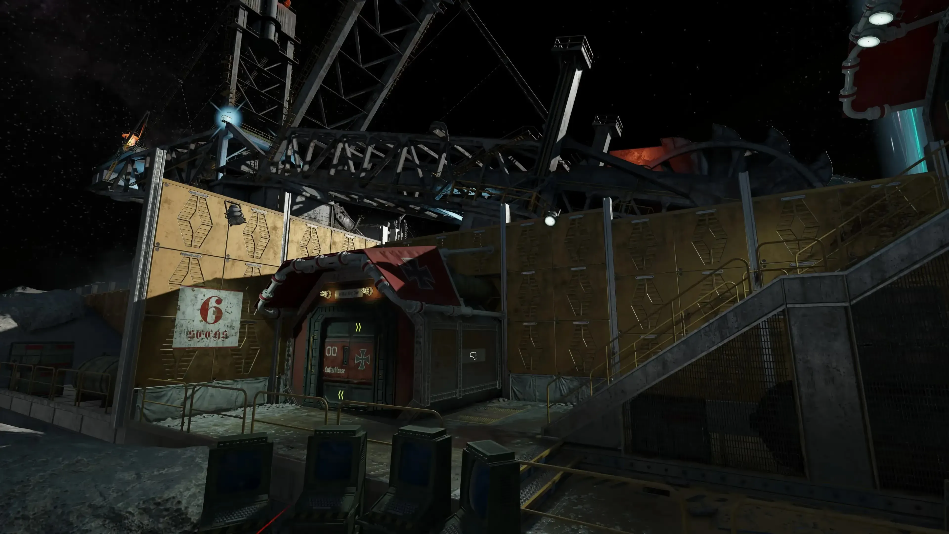 Excavator Pi breaching Tunnel 6