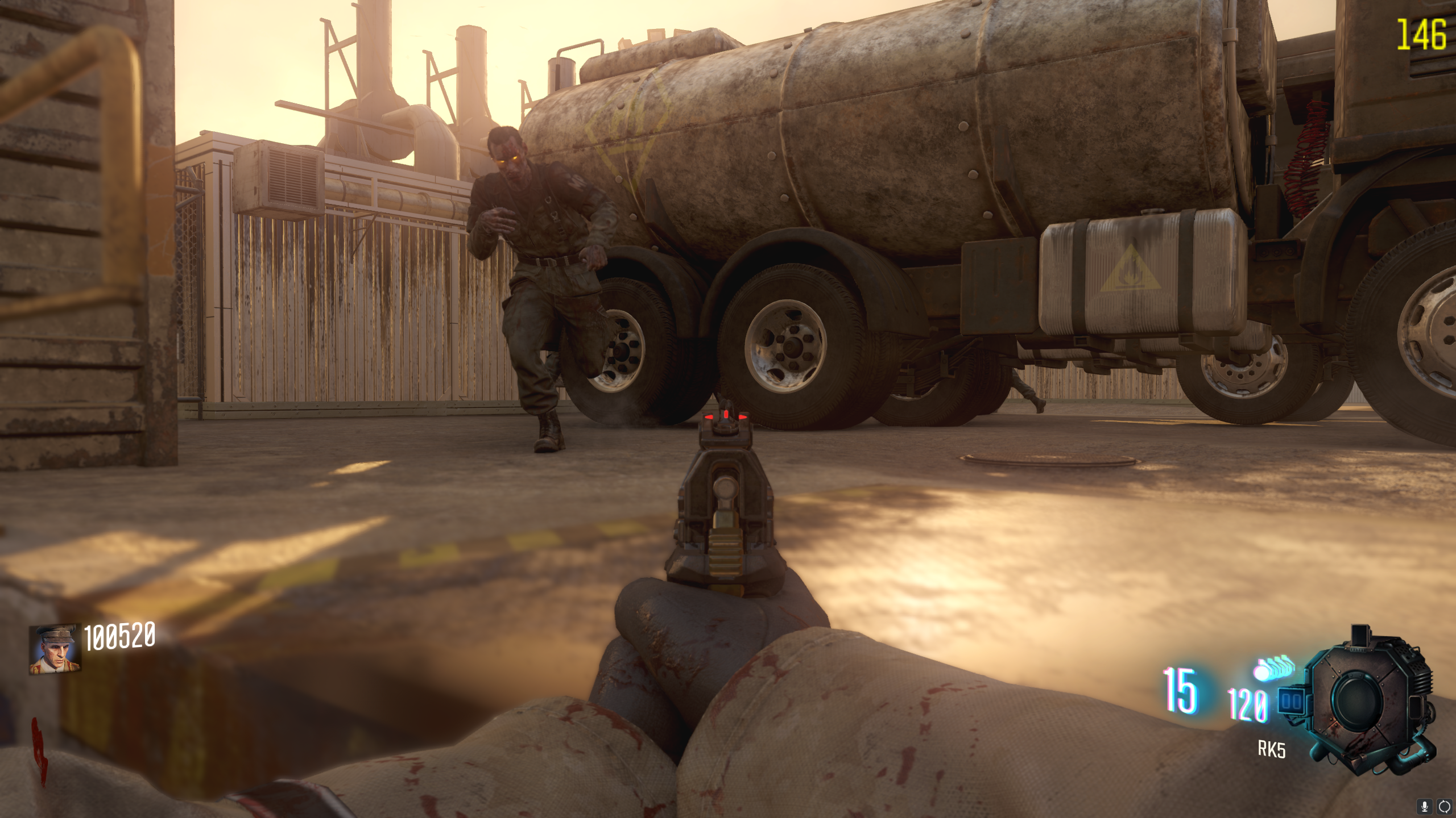 Space Dog: toy by the Area 51 truck tyre