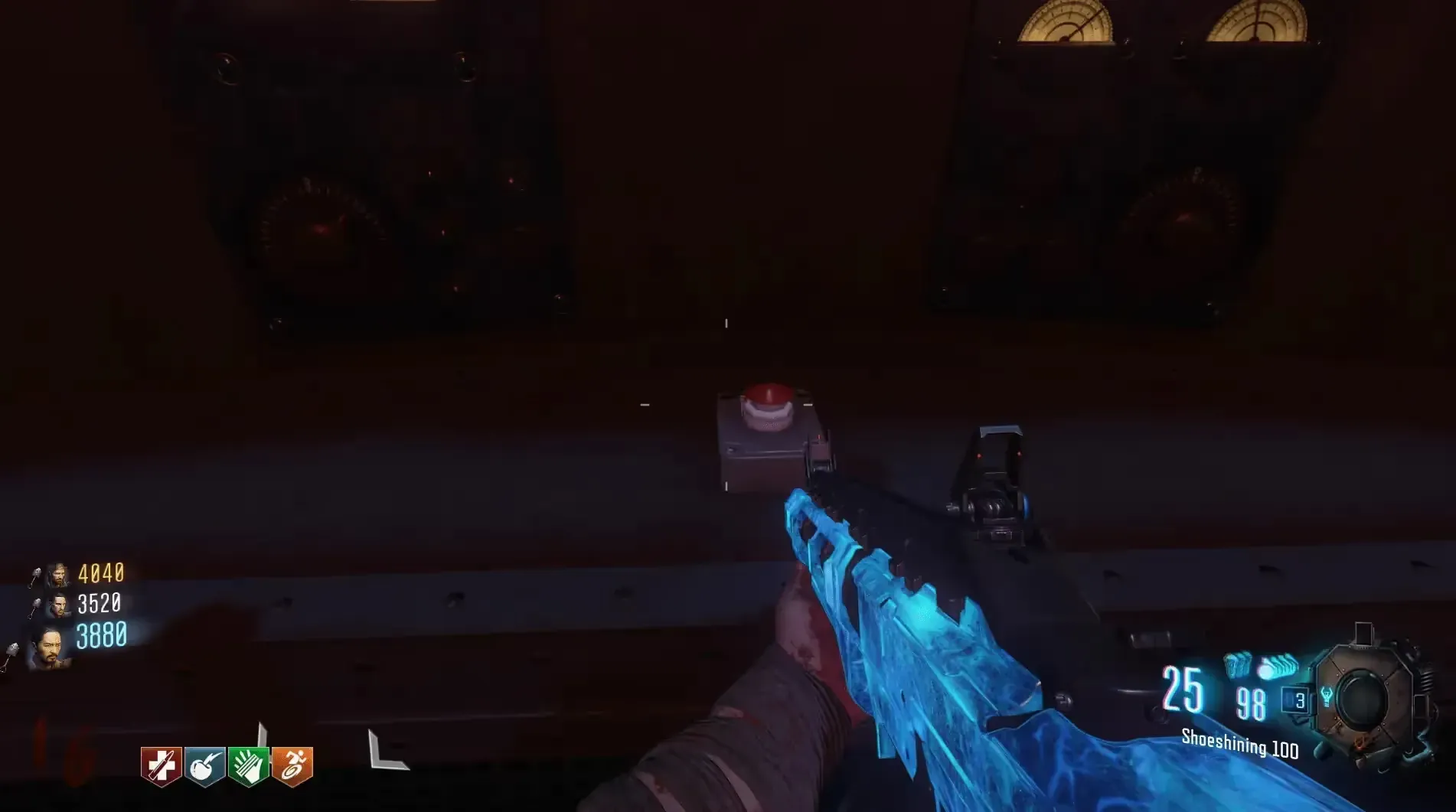 Red Button inside the Giant