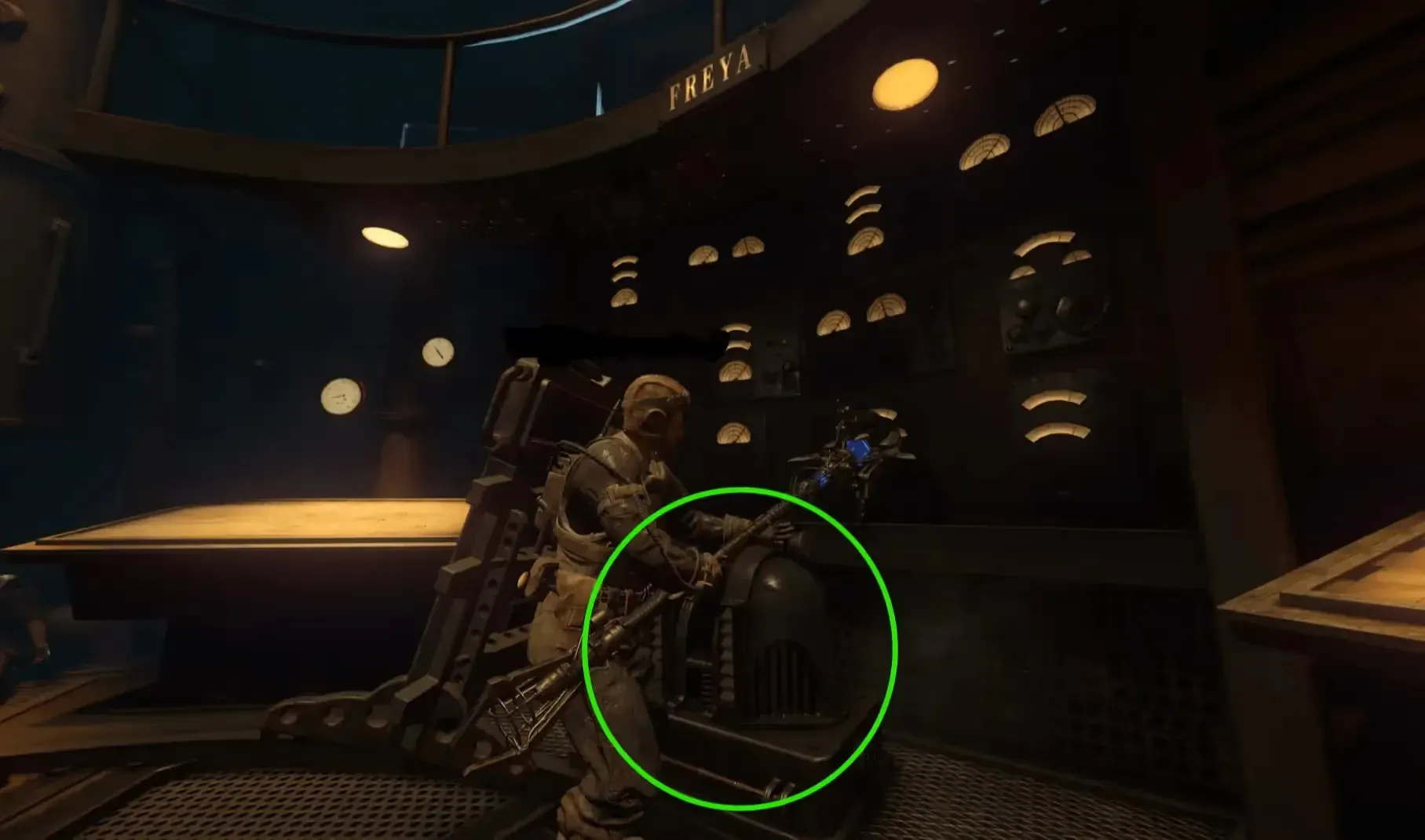 Ice Staff Pedestal inside Freys Head (Church Giant)