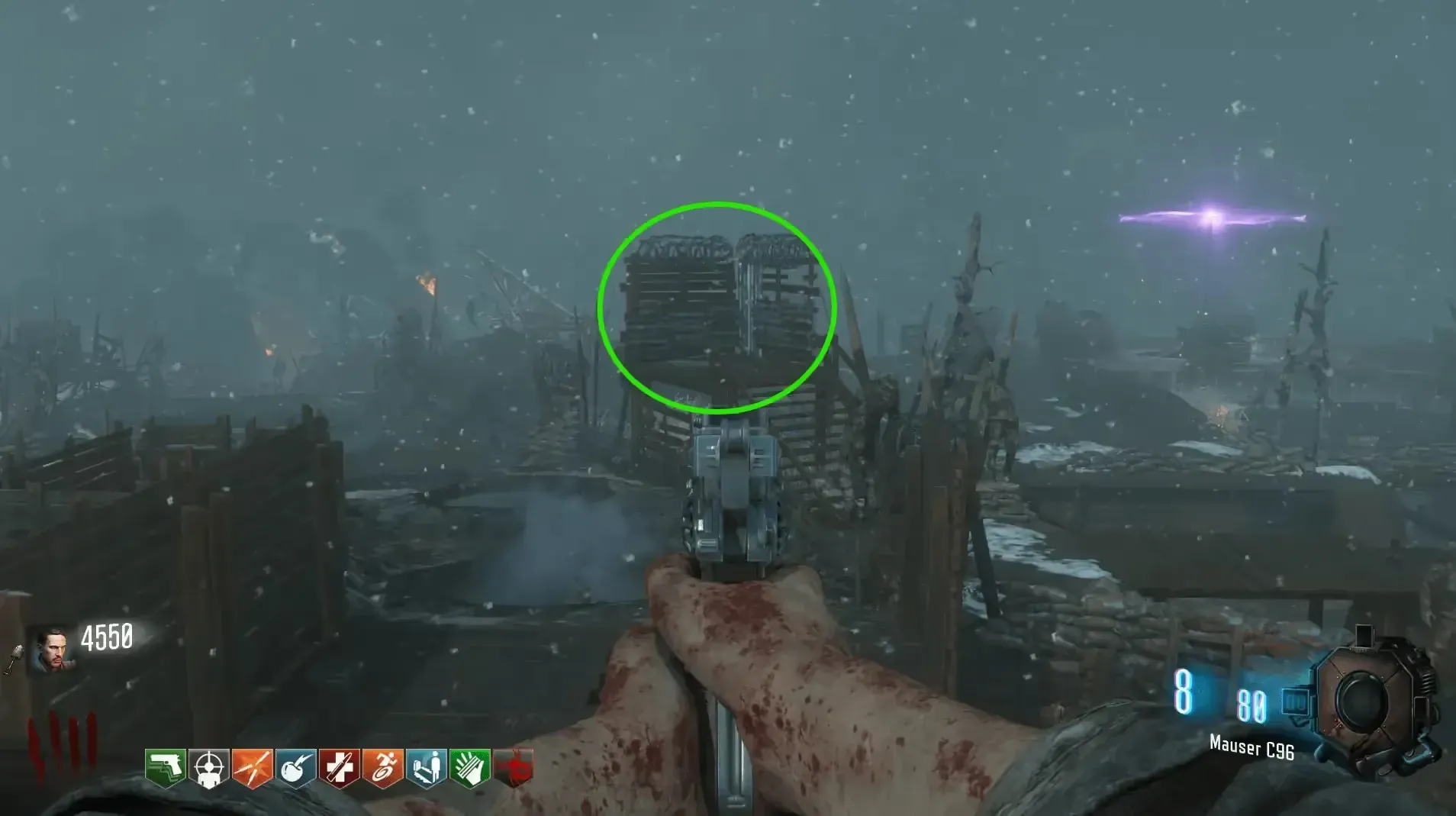 Wooden Staircase on the way to Generator 2
