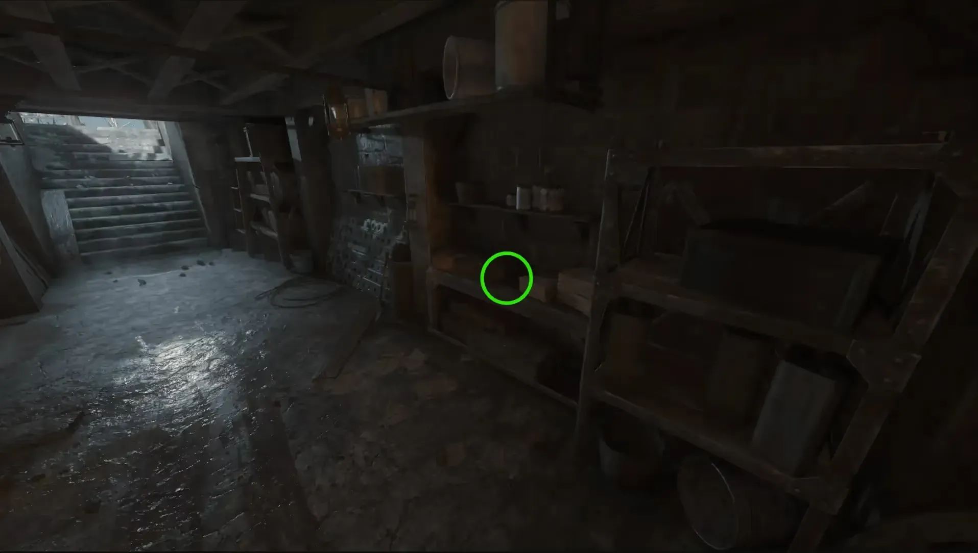 On a table to the left when entering the Lightning Tunnel