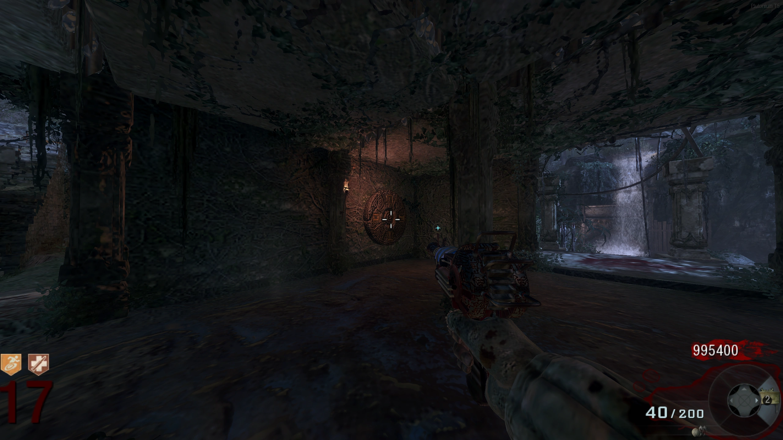 dial on the left when coming from spawn