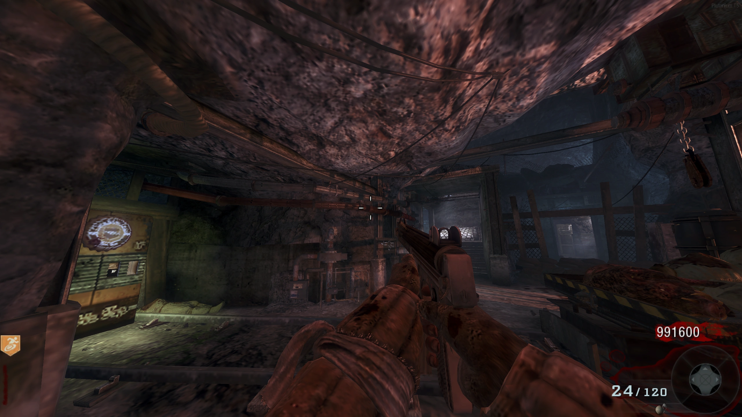 Minecart Side Underground - Above the M16 wallbuy