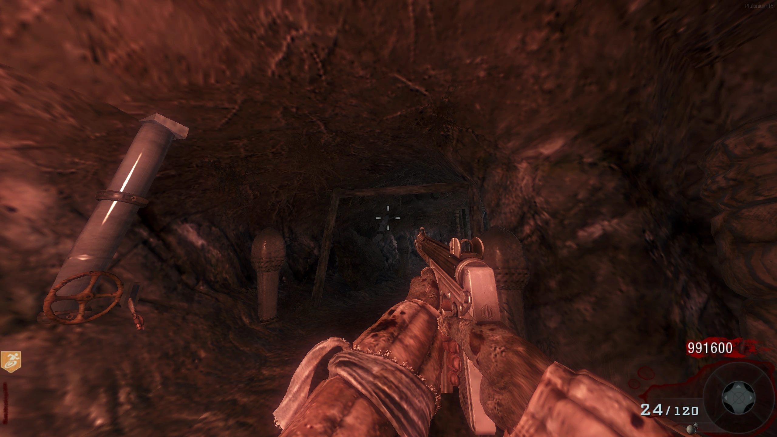 Minecart Side Tunnel - Right of the valve