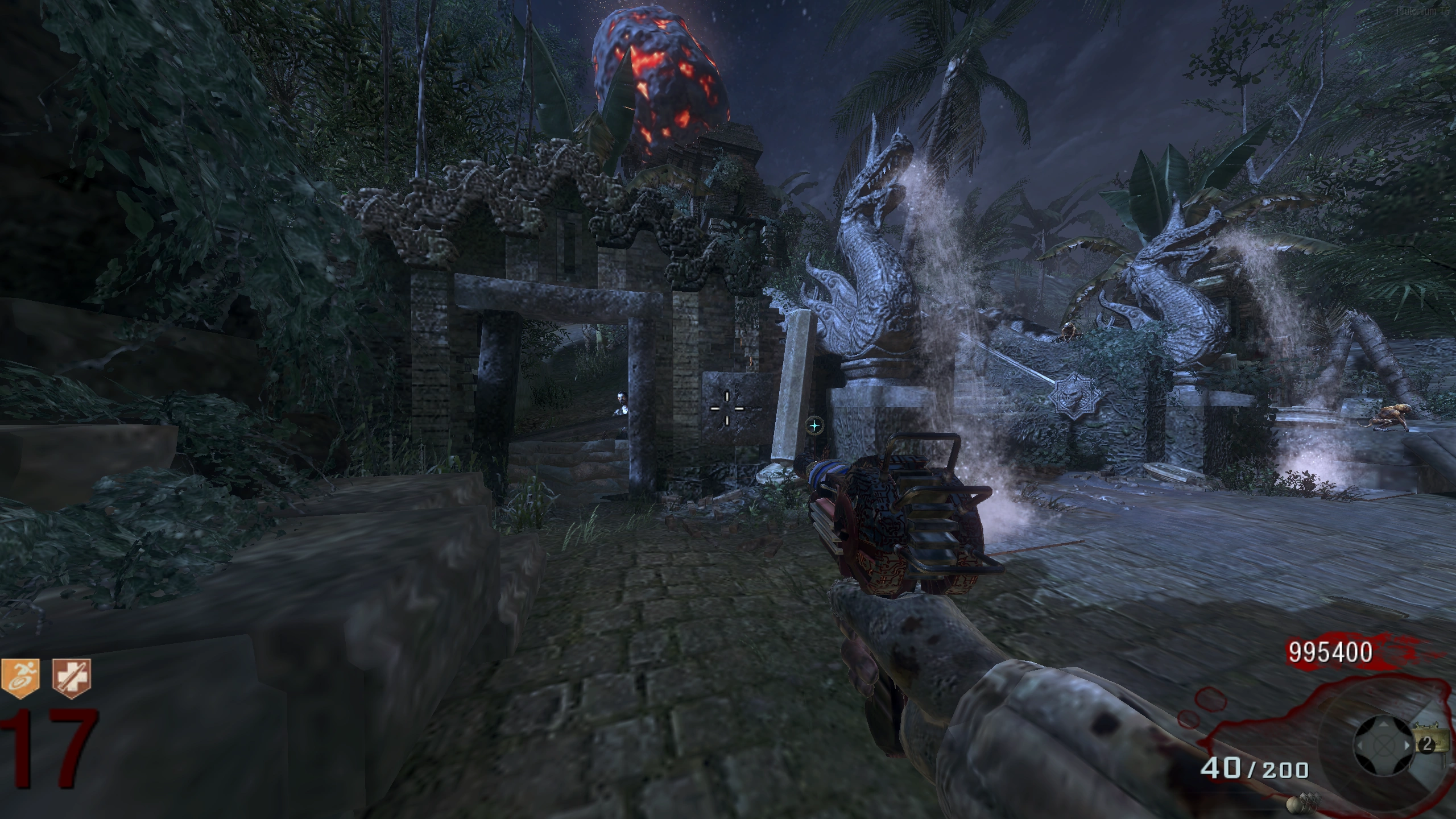 Spawn Room - Left of the stairs to the Pack-a-Punch Machine