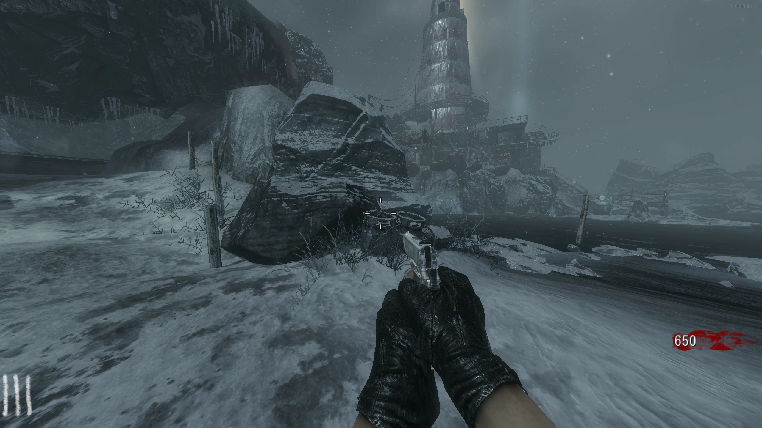 Spawn - On a barrel next to the water