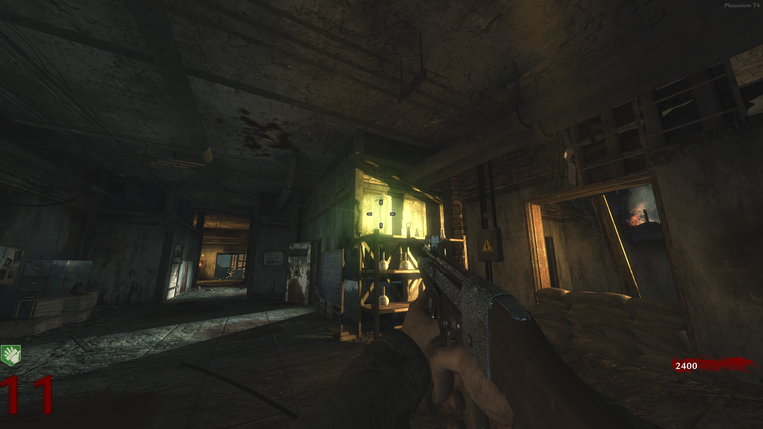 Animal Testing (left side) - On a shelf near the bottom of the stairs to Jug