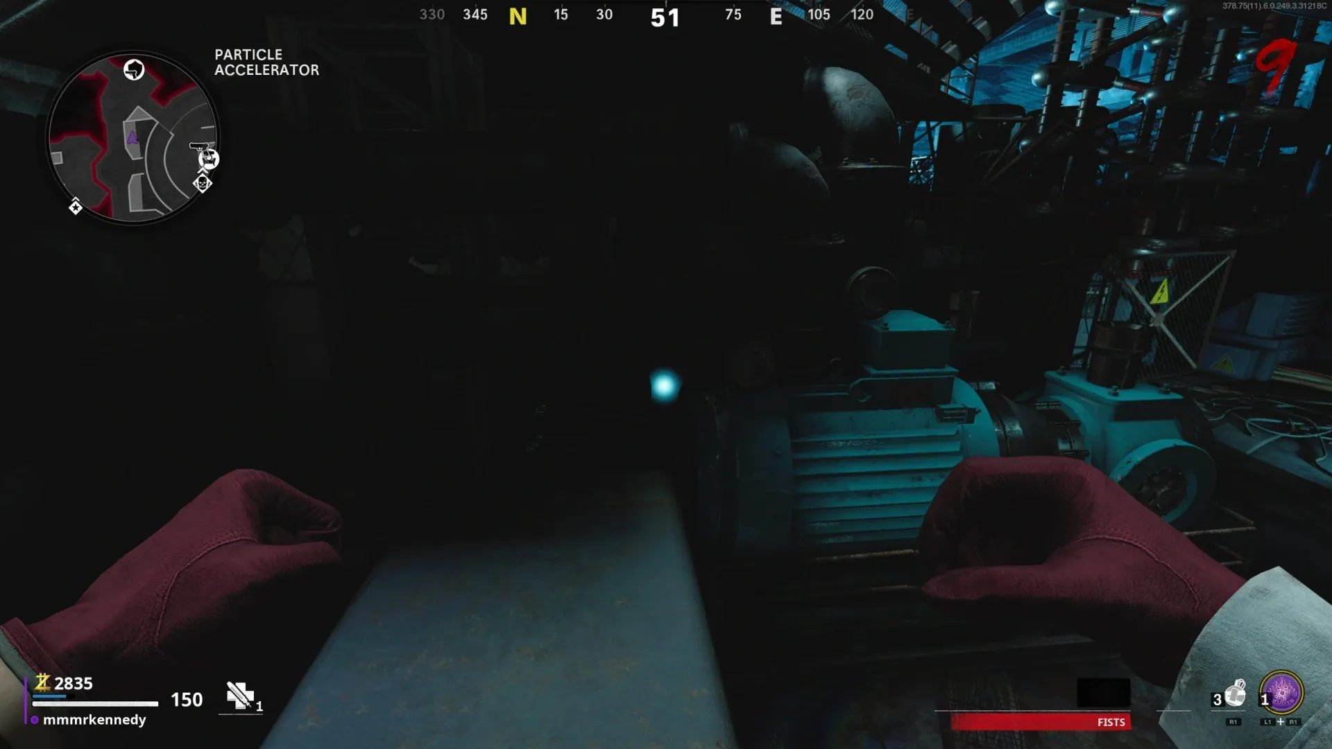 Orb 5: behind equipment below the Arsenal