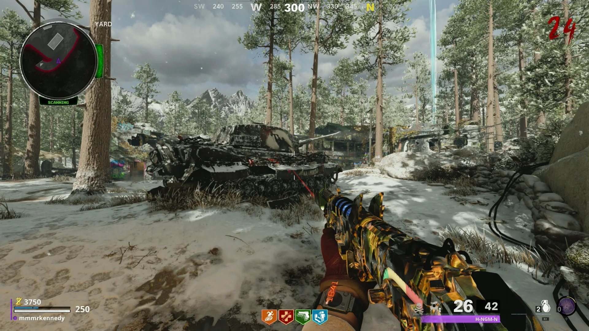 Repair the tank, kill its occupant and explode the open hatch