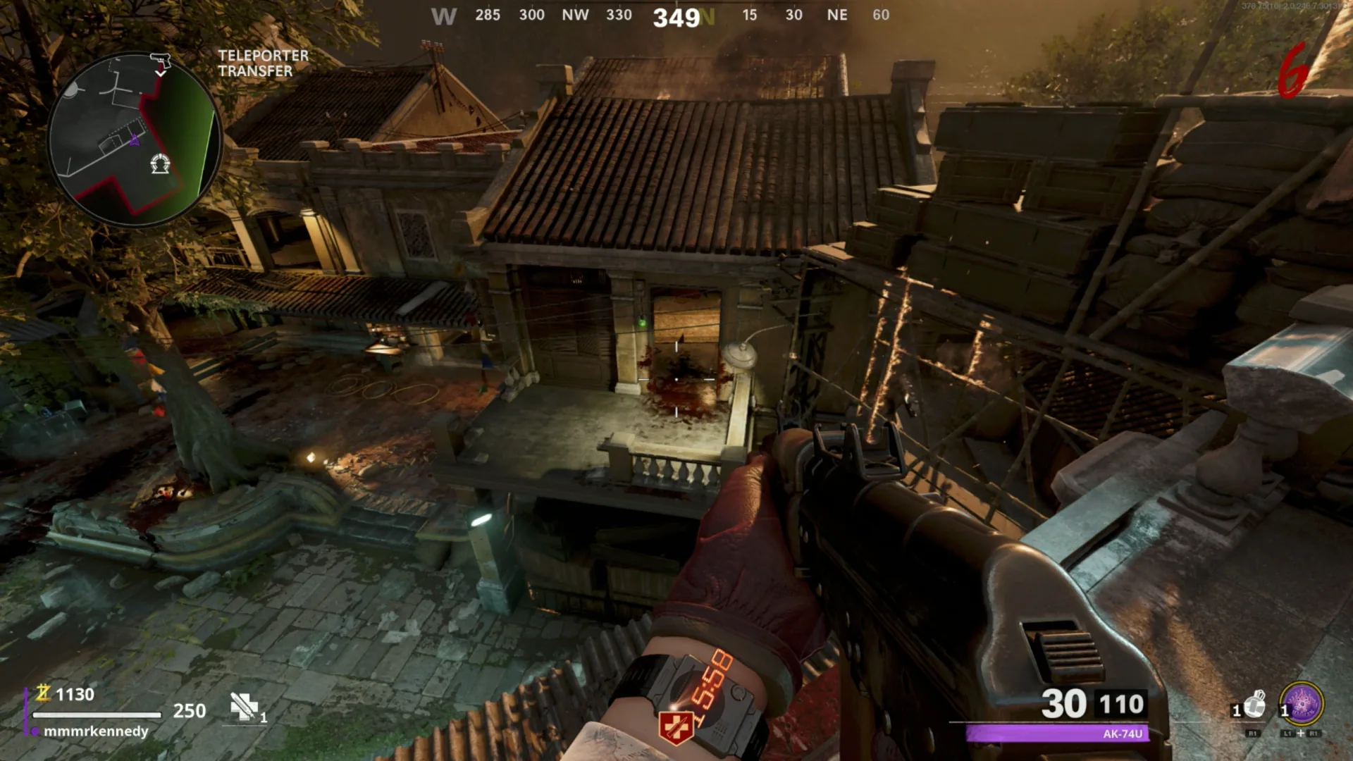 Check Peck’s Quarters above village Pack-a-Punch