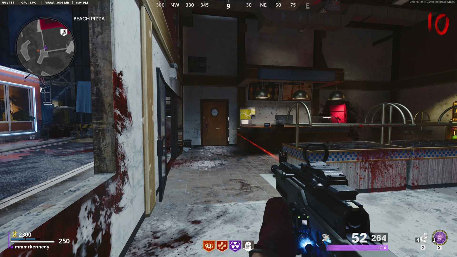 Use Aether Shroud’s upgraded forward dash through this door
