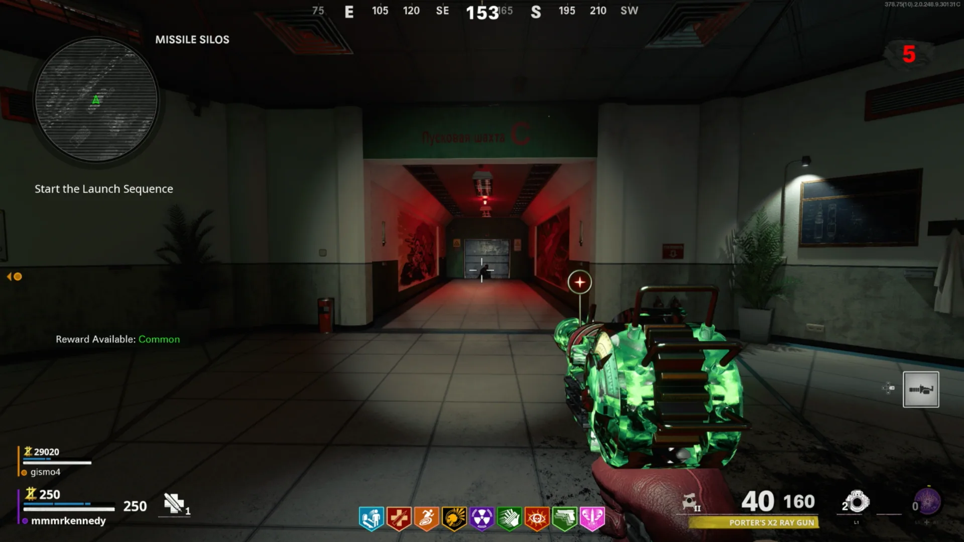 The HVT trigger is in the blocked Silo C corridor, not an accessible fourth silo